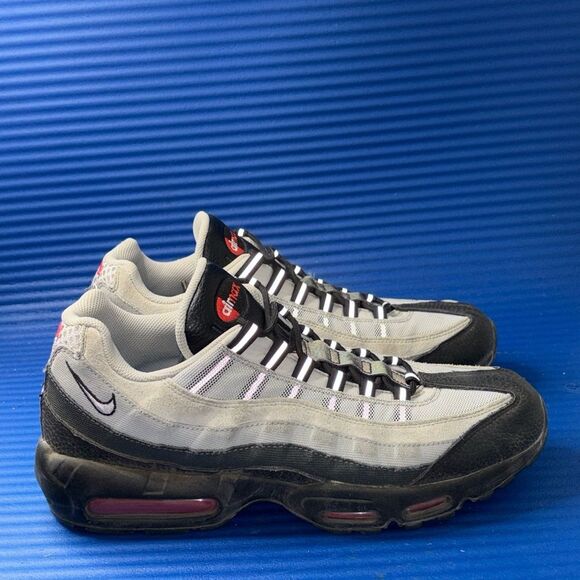 Size 13- Men’s Nike Air Max 95 Koi Fish Scales Platinum Smoke Grey DQ3979-001 - Picture 1 of 8